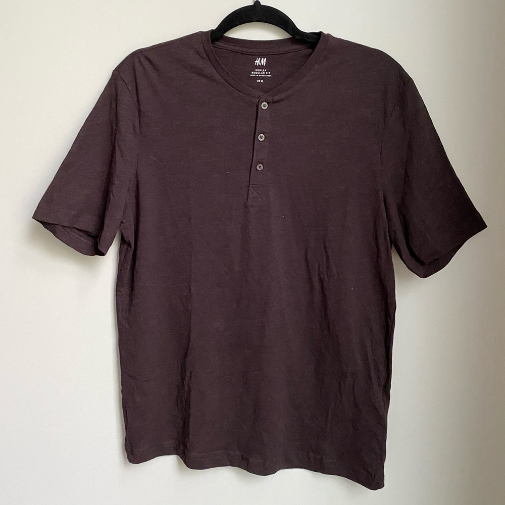 🆕H&M Henley Tee